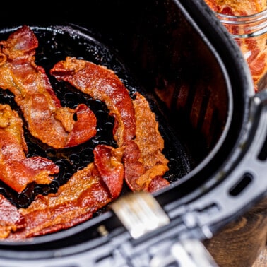 Air fryer bacon.