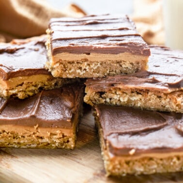 Peanut butter bars.