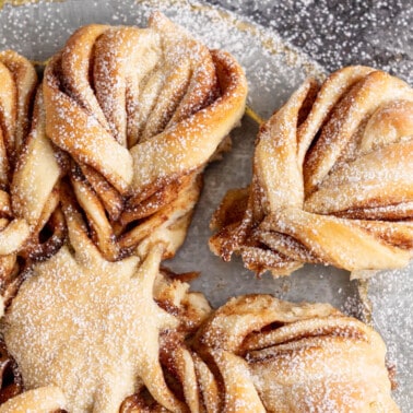 Cinnamon roll star bread.