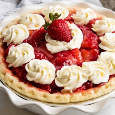 Strawberry pie